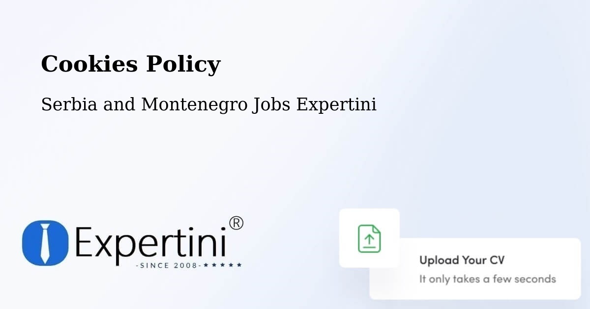 Cookie Policy – Mercier - Serbia and Montenegro Jobs Expertini