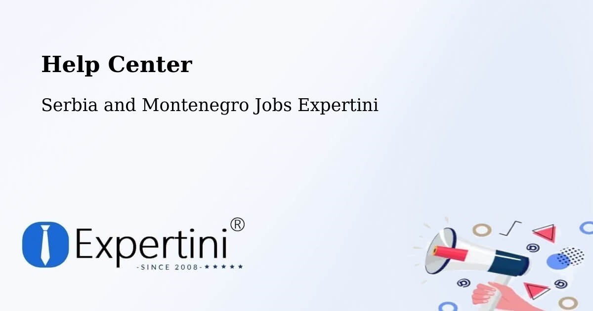 Help Center – Mercier - Serbia and Montenegro Jobs Expertini